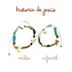 Pulsera Historia de Jesús en tamaño adulto e infantil