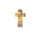 Cruz Nada te turbe de goldfilled