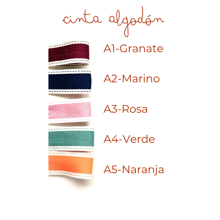 Colores de la cinta de algodón del llavero de tela con escapulario
