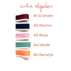 Colores de la cinta de algodón del llavero de tela con escapulario