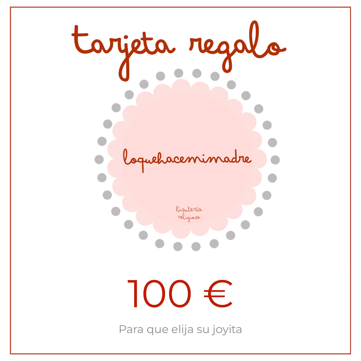 Tarjeta regalo